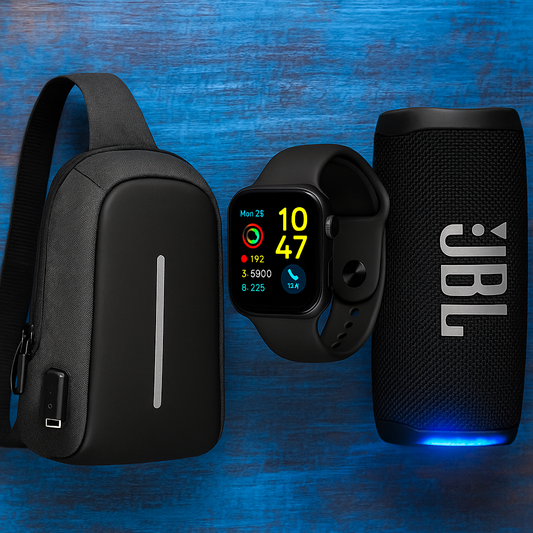 ✨ Combo 3 en 1 TotalPack™ — Seguridad, sonido y tecnología en un solo clic