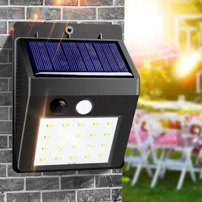 COMBO 4 LÁMPARAS ✨ PowerLite™ Lámparas Panel Solar + Sensor de Movimiento