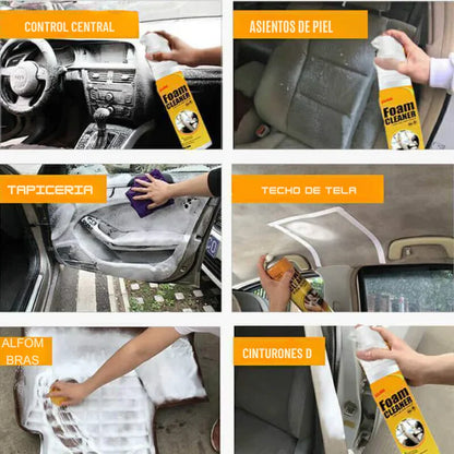 🔥Foam Cleaner® Espuma limpiadora oferta especial - Paga 1 Lleva 3🔥