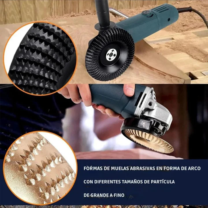 PolishPro™ Discos Para Pulir Madera set X5