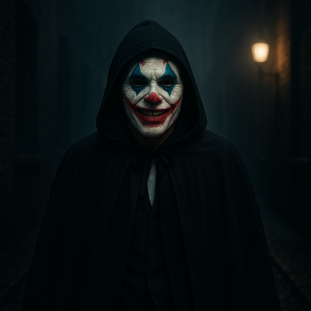 🎭 Máscara Doble Cara Joker – Dos Rostros, Un Solo Miedo