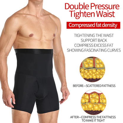 🔥 Faja Moldeadora Masculina X2 – Control Total en Abdomen y Piernas