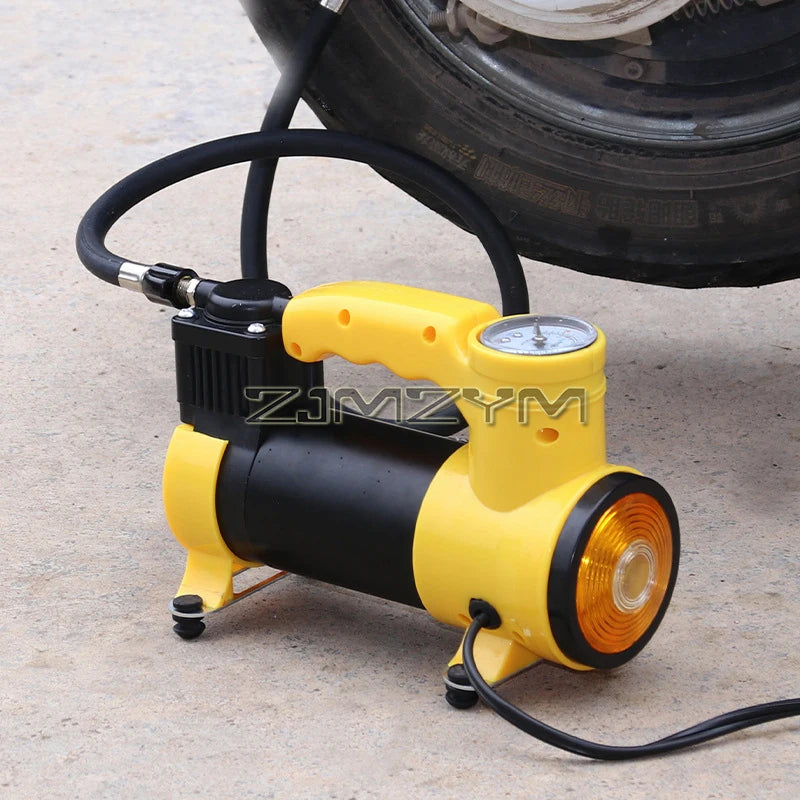 💨🚗 TURBOAIR 12V – ¡El Mini Compresor que te Saca de Cualquier Apuro! 🔋✨