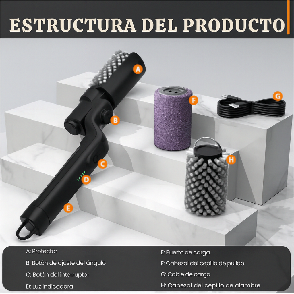 🔥 El Cepillo Eléctrico que Limpia tu Parrilla en Minutos – POWER GRILL CLEANER™