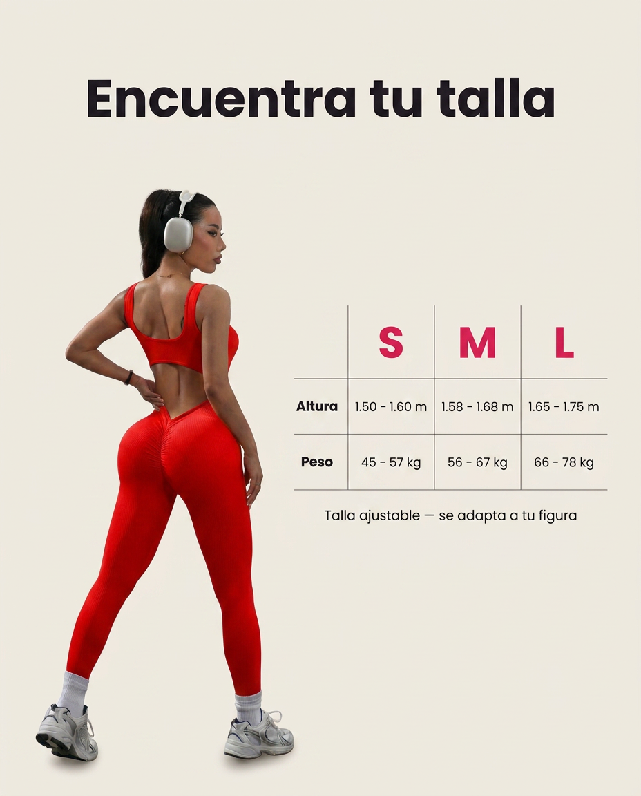 Enterizo Largo Push-Up Moldeador