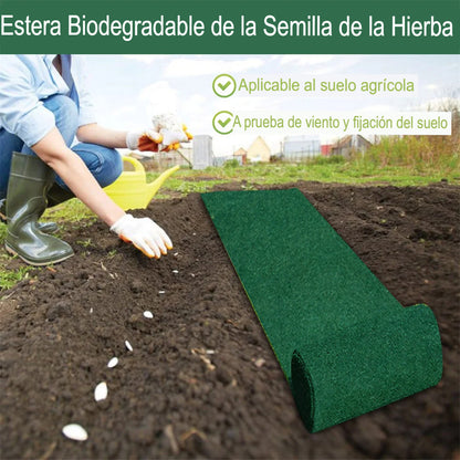 EcoLawn Blanket™ Esterilla de semillas de césped biodegradable