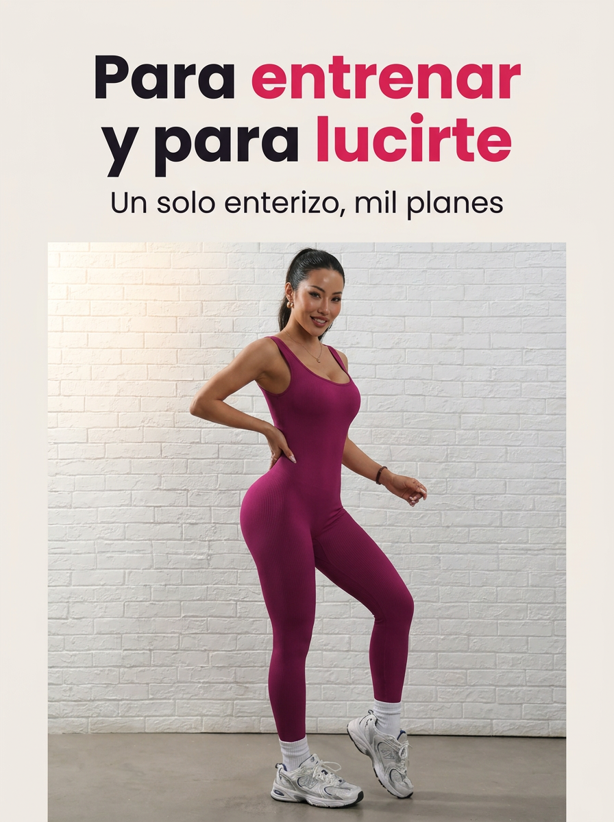 Enterizo Largo Push-Up Moldeador