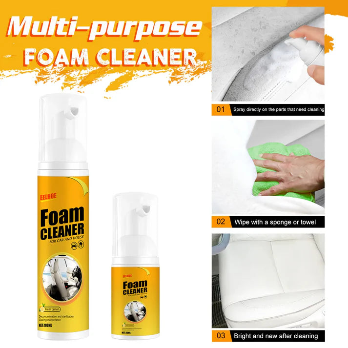 🔥Foam Cleaner® Espuma limpiadora oferta especial - Paga 1 Lleva 3🔥