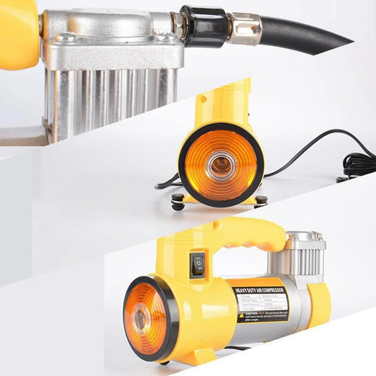 💨🚗 TURBOAIR 12V – ¡El Mini Compresor que te Saca de Cualquier Apuro! 🔋✨