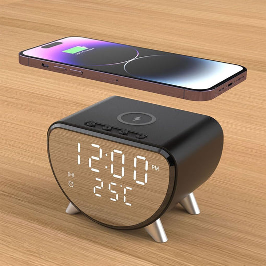 Reloj despertador con carga inalambrica