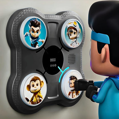 🥊 MÁQUINA DE BOXEO MUSICAL PARA NIÑOS