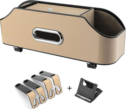 🔥🚘ORGANIZADOR PAR AAUTO 3 EN 1:  ¡mantenga su vehículo limpio y organizado!