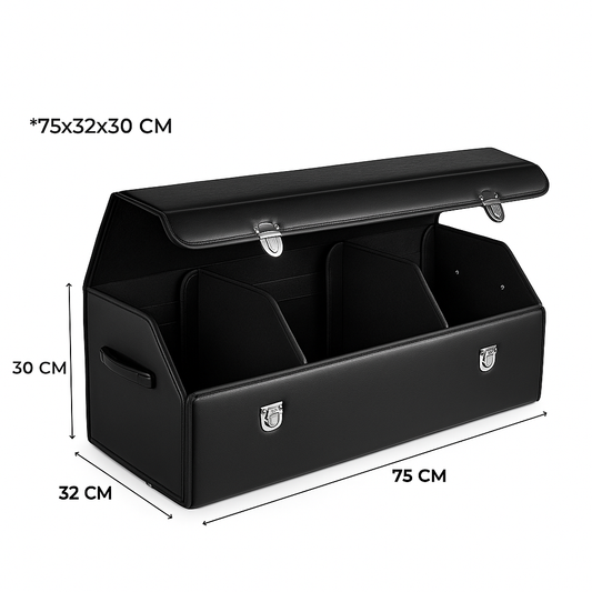 💎Organizador de maletero plegable de lujo: 🚘 ORGANIZA TU MALETERO CON ESTILO Y ELEGANCIA