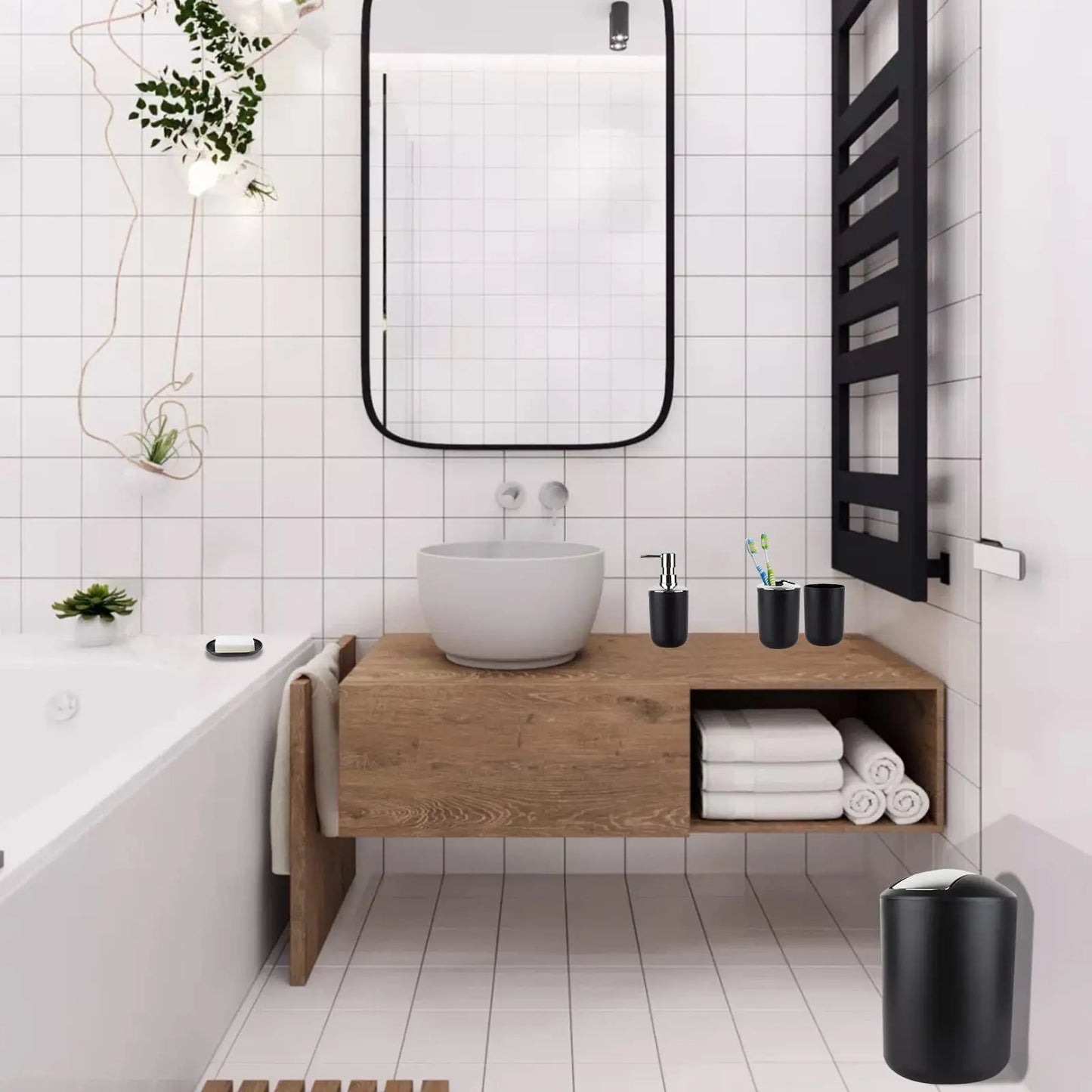 Set de baño 6 piezas