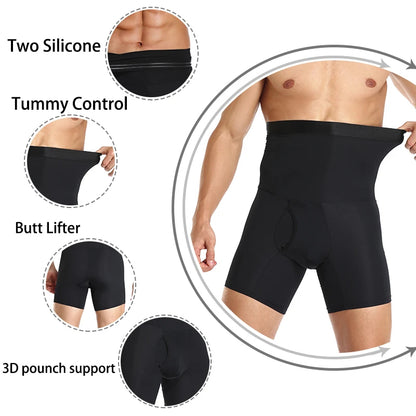 🔥 Faja Moldeadora Masculina X2 – Control Total en Abdomen y Piernas