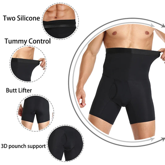 🔥 Faja Moldeadora Masculina X2 – Control Total en Abdomen y Piernas