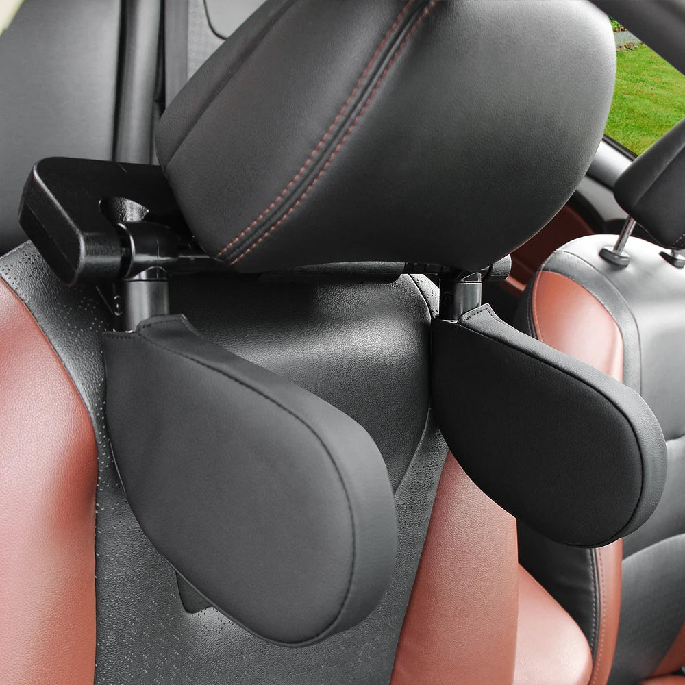 RelaxRide™ Reposacabezas Ajustable para Viajes Cómodos