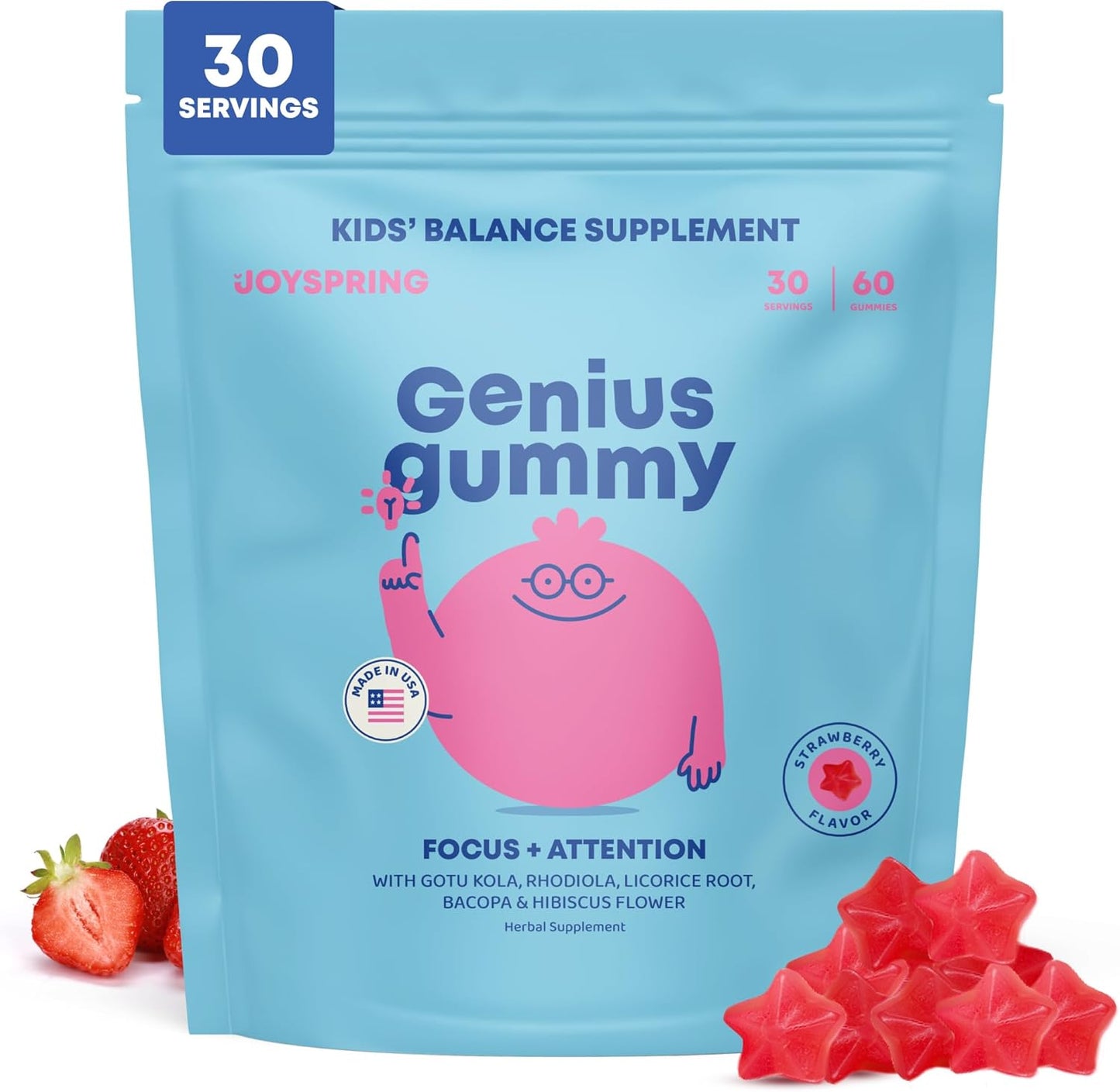Gomitas para la Concentración y las Emociones | Genius Gummy®