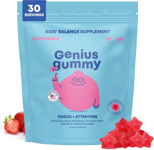 Gomitas para la Concentración y las Emociones | Genius Gummy®