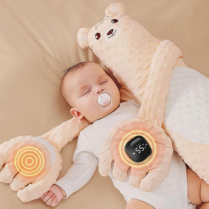 Almohada Calmante para Bebé con Movimiento de Palmadas Suaves💤👶🏻