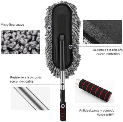 Plumero de microfibra para autos