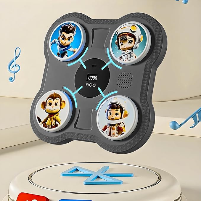 🥊 MÁQUINA DE BOXEO MUSICAL PARA NIÑOS