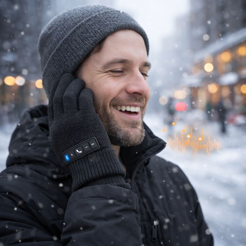🧤🎧 GUANTES BLUETOOTH TÁCTILES
