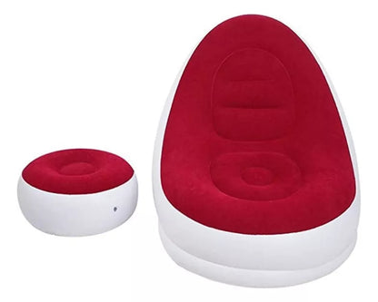 Sillón Inflable Comfort, Puff Comodo