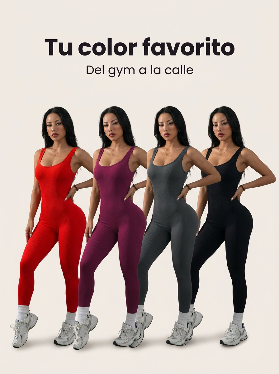 Enterizo Largo Push-Up Moldeador