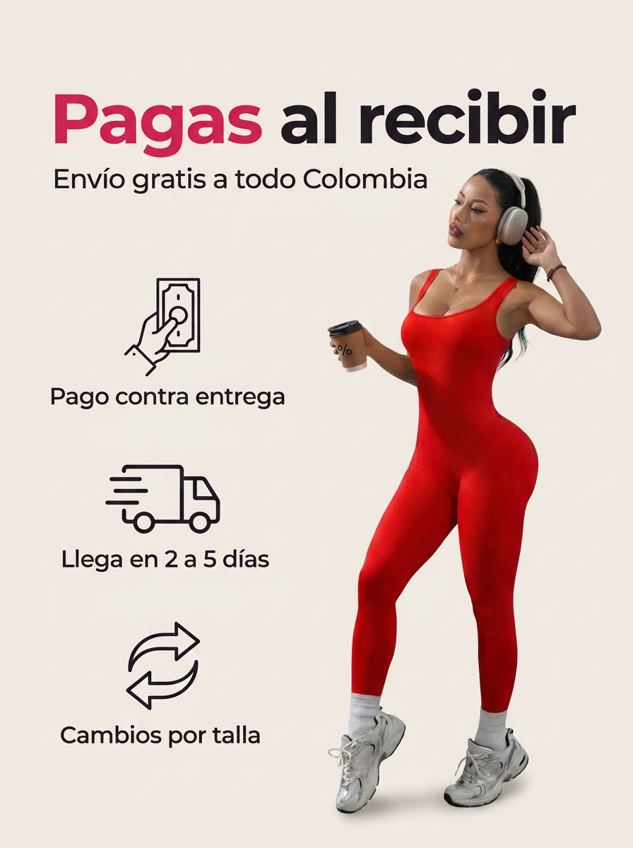Enterizo Largo Push-Up Moldeador