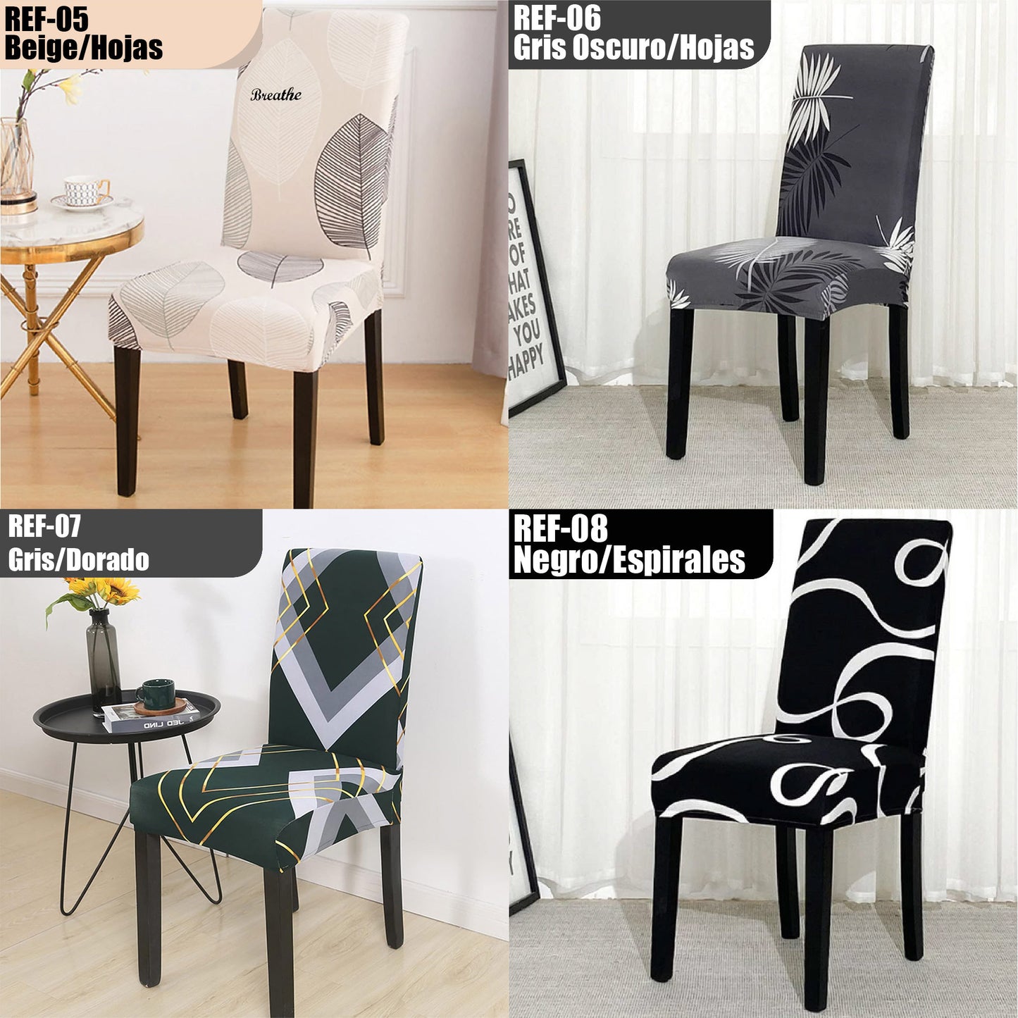 Forro Protector Individual Silla Comedor