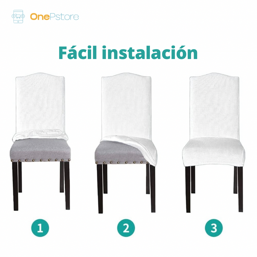 Forro Protector Individual Silla Comedor