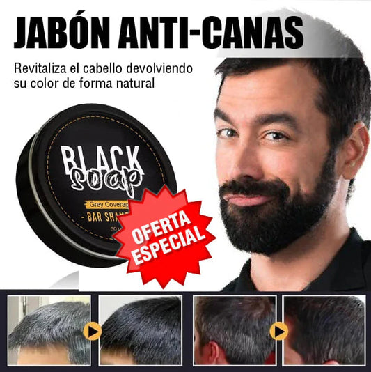 BlackSoap™ Jabón Anticanas