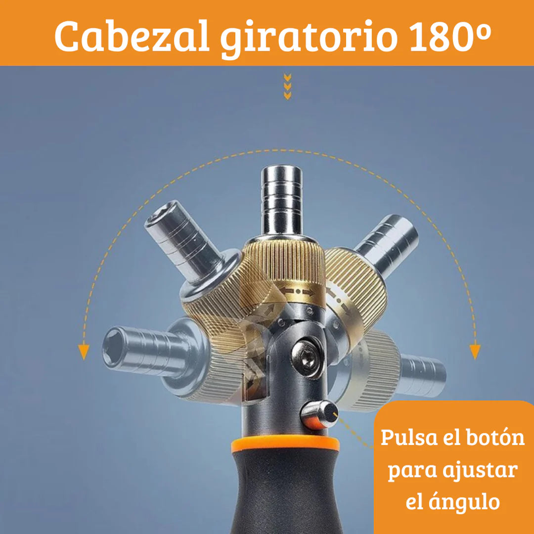 Destornillador de Trinquete 10 en 1🛠️