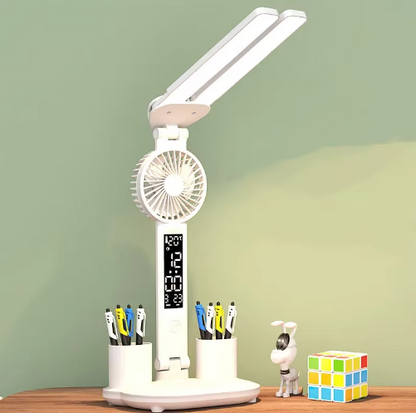 LumiVent™ Lámpara Led De Mesa  Ventilador