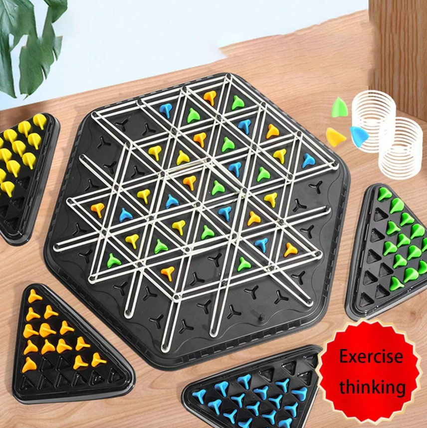 Rubber Band Geometry: El ajedrez reinventado: ¡ahora en versión triangular!♟️