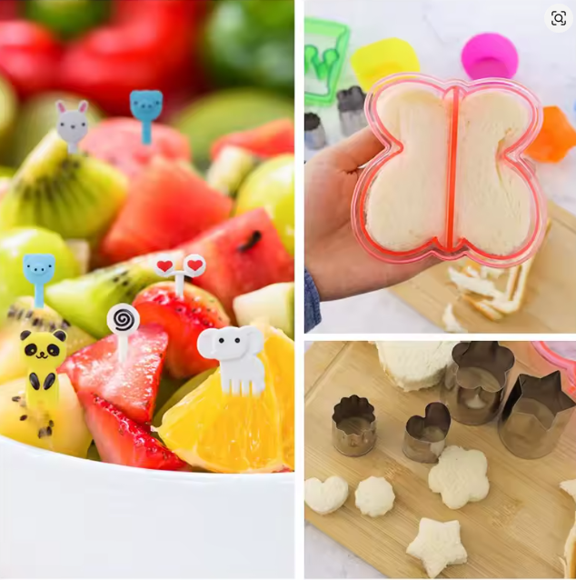 Kit Moldes 32 Piezas: 🍎 ¡Oferta especial! 32 piezas para comidas divertidas por solo $79.900 😍