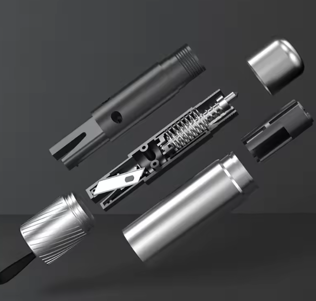 🧰 Martillo de Emergencia 2 en 1: Rompevidrios + Cortador de Cinturón