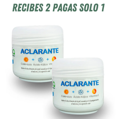 CREMA ACLARANTE 2 X 1