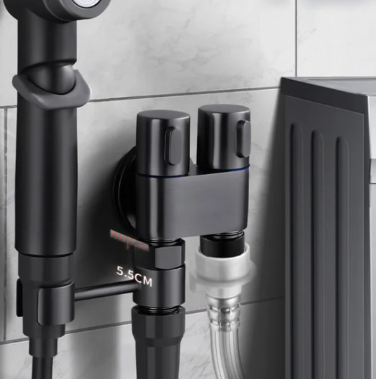 VALVULA DE CONTROL DUAL 1 ENTRADA 2 SALIDAS