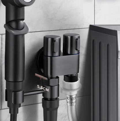 VALVULA DE CONTROL DUAL 1 ENTRADA 2 SALIDAS