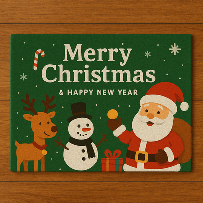 🎄✨ Pack de 3 Tapetes Navideños Antideslizantes – ¡Dale la Bienvenida a la Magia de la Navidad!