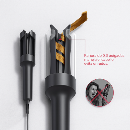 🌸 RISADOR AUTOMATICO: Rizos perfectos en minutos, sin esfuerzo