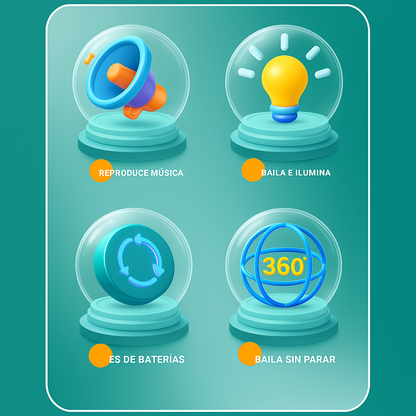 🐙Medusa Eléctrica Interactiva: Diversión, movimiento y ternura en un solo juguete 💖