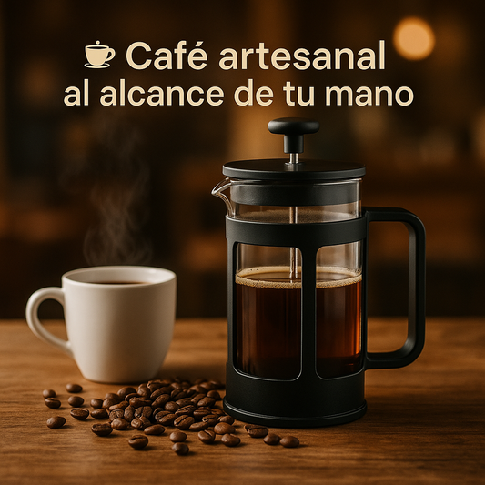 PRENSA FRANCESA 1000ML: ☕ Prepara tu café perfecto en 4 pasos fáciles