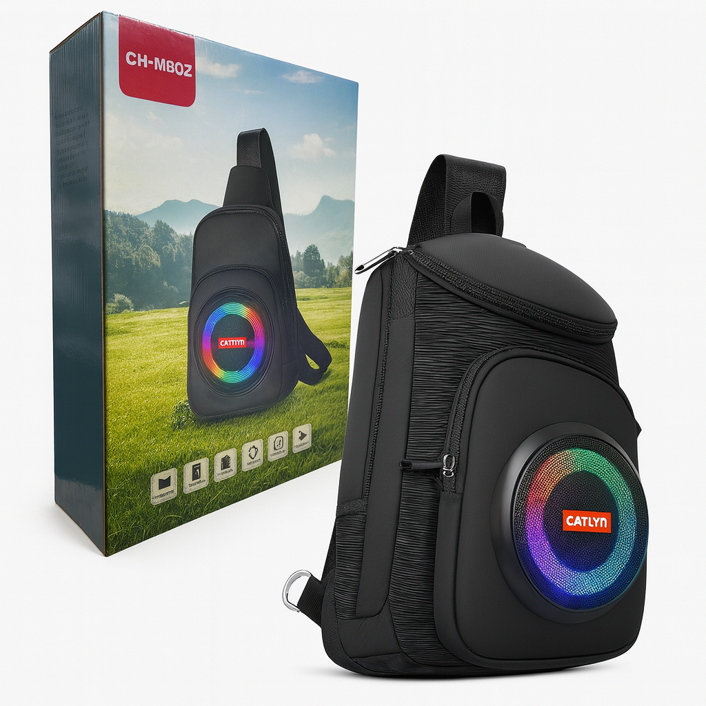 🎒 Mochila Cangurera Táctica con Bocina Bluetooth