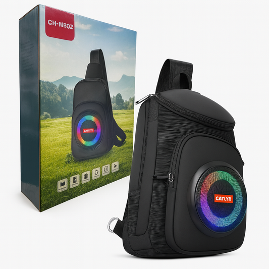 🎒 Mochila Cangurera Táctica con Bocina Bluetooth