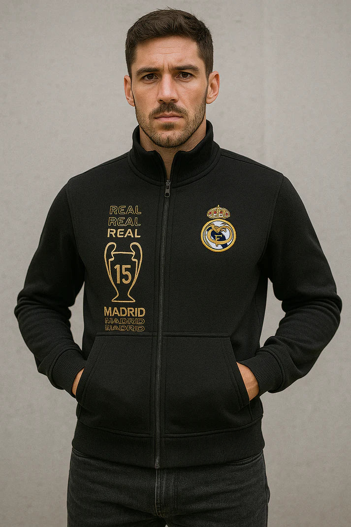 HalaMadrid – Cuello Alto con Bordado de Leyenda