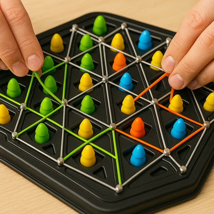 Rubber Band Geometry: El ajedrez reinventado: ¡ahora en versión triangular!♟️