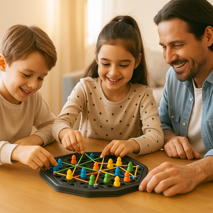 Rubber Band Geometry: El ajedrez reinventado: ¡ahora en versión triangular!♟️